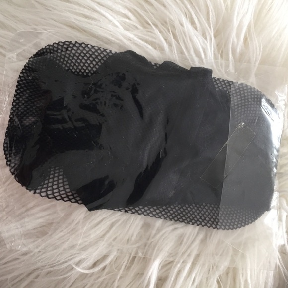 Black Fishnet stockings NWOT - Picture 3 of 3